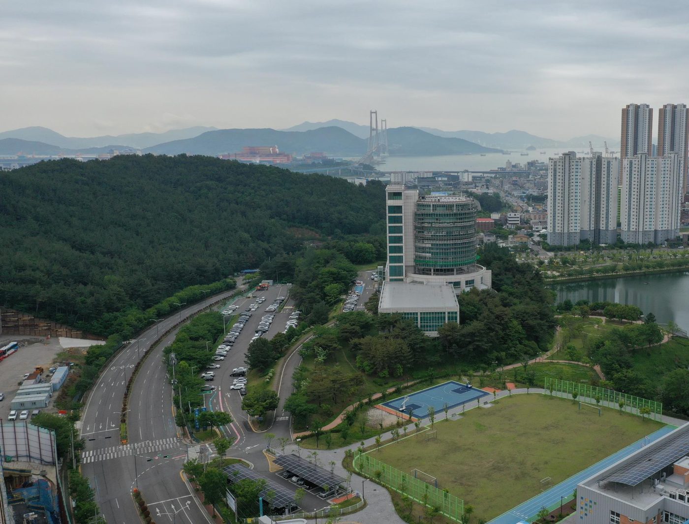 101동 20층 조망
